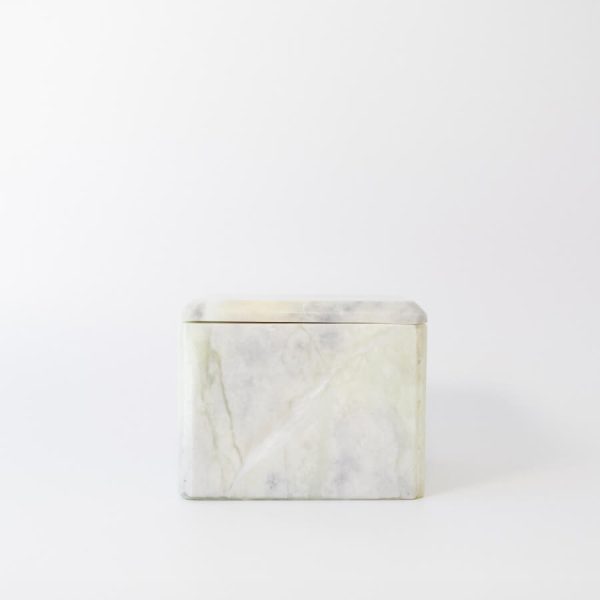 Buddy pet urn. Image of marble chest urn in emerald.