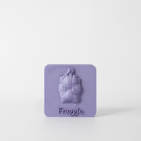 Pet memorial keepsake. 3D print memorial in lilac.